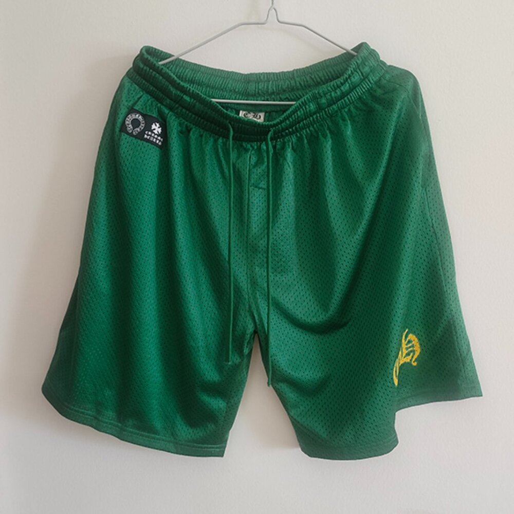 Chrome Hearts Green Shorts